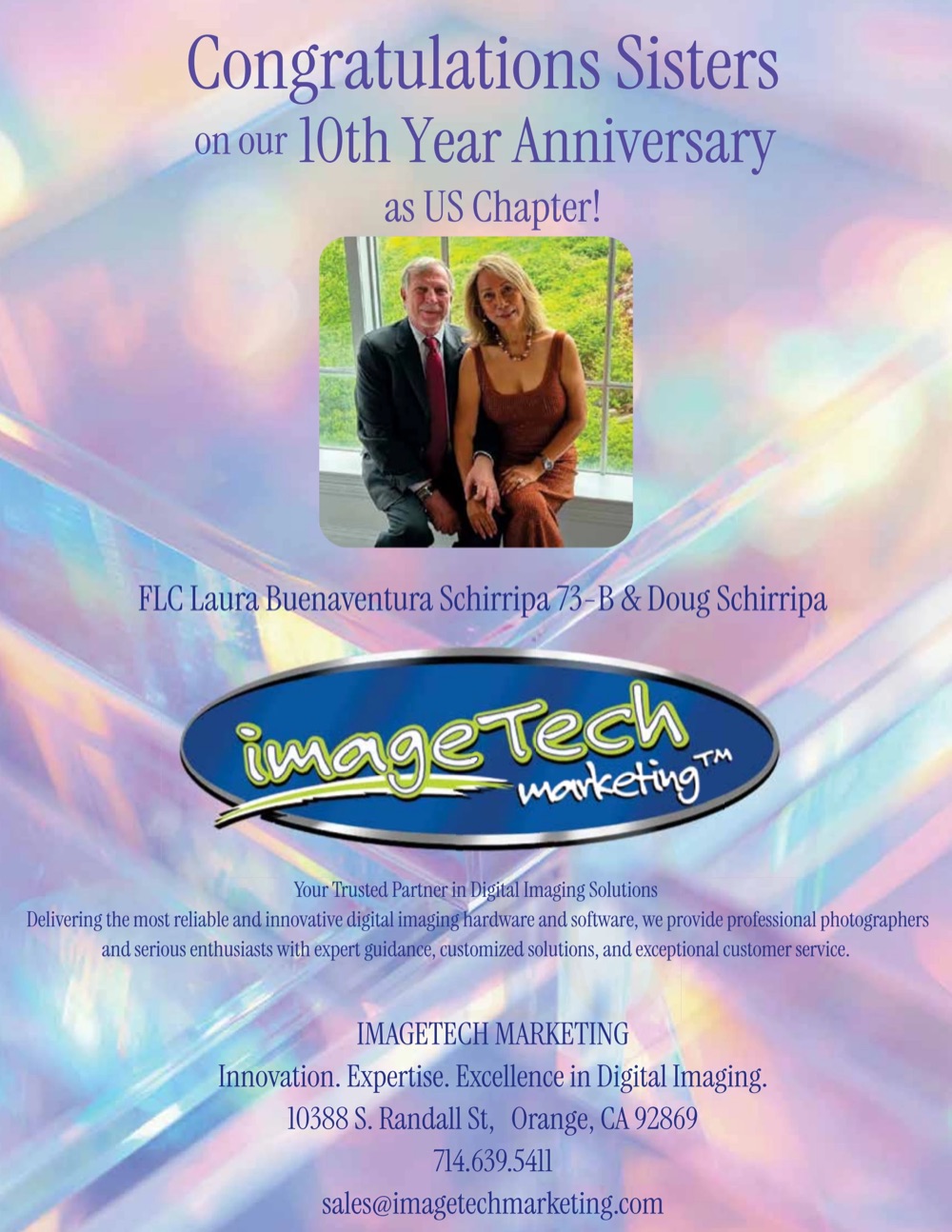imageTech marketing, page 2 of the 2026 souvenir program